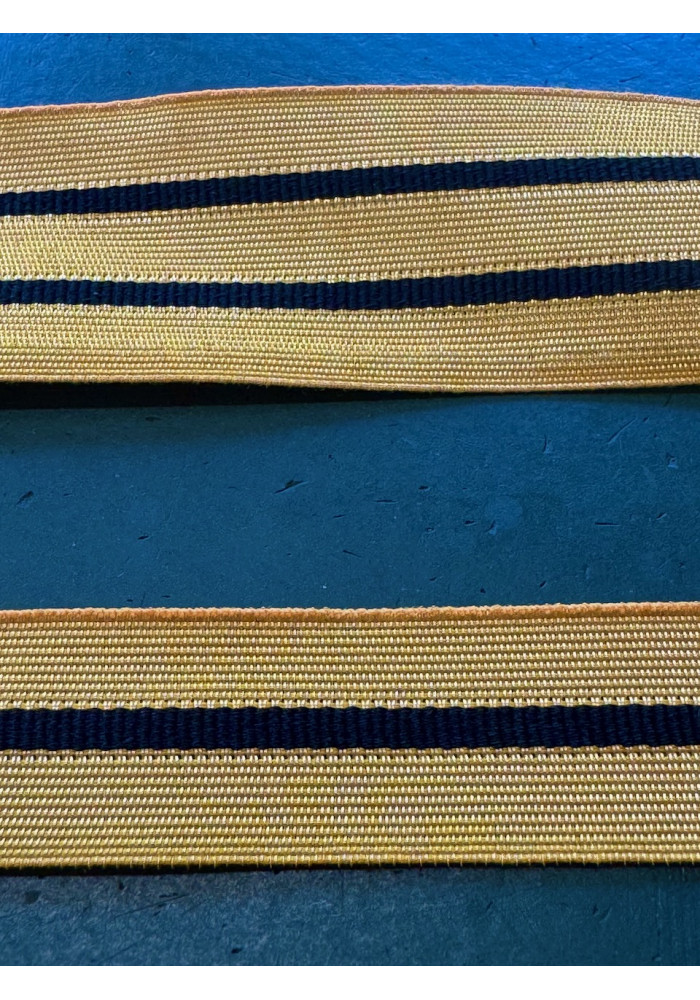 Metall-Tresse Oberstleutnant silber 21,5mm