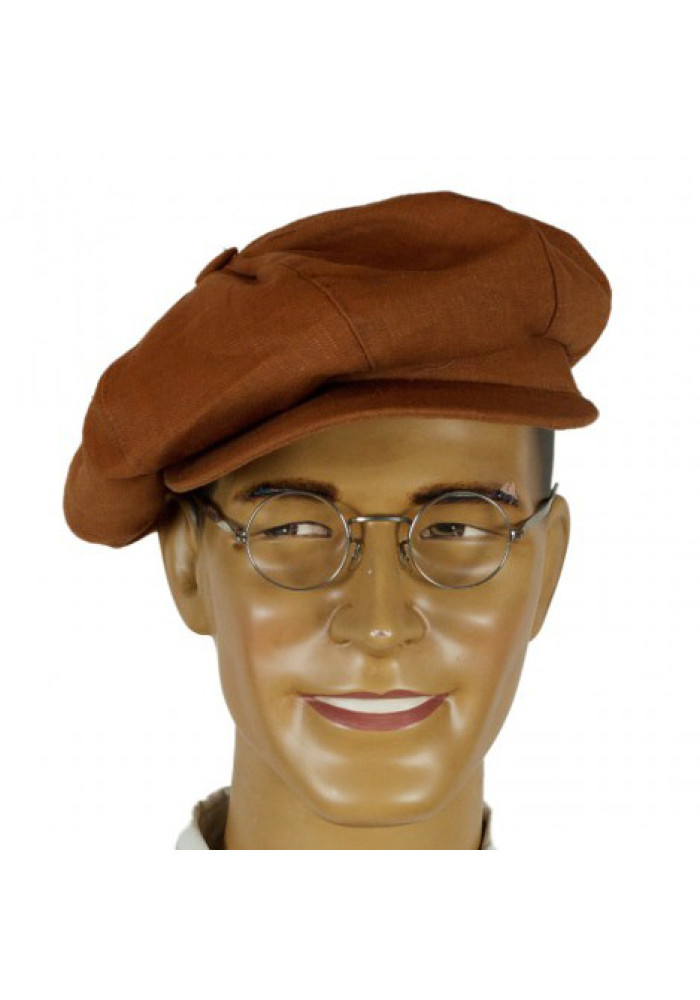 Casquette plate caramello taille 58