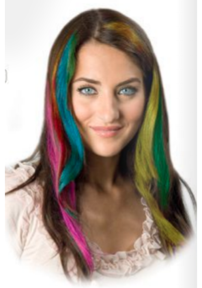 Haarkreide violett