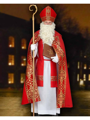 Manteau évêque rouge